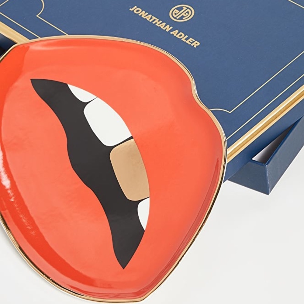 Jonathan Adler Lips Trinket Tray